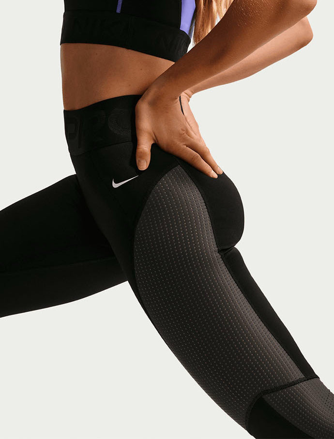 Nike Leggings Pro Sculpt 7/8 IB9144-010 Black Anthracite donna
