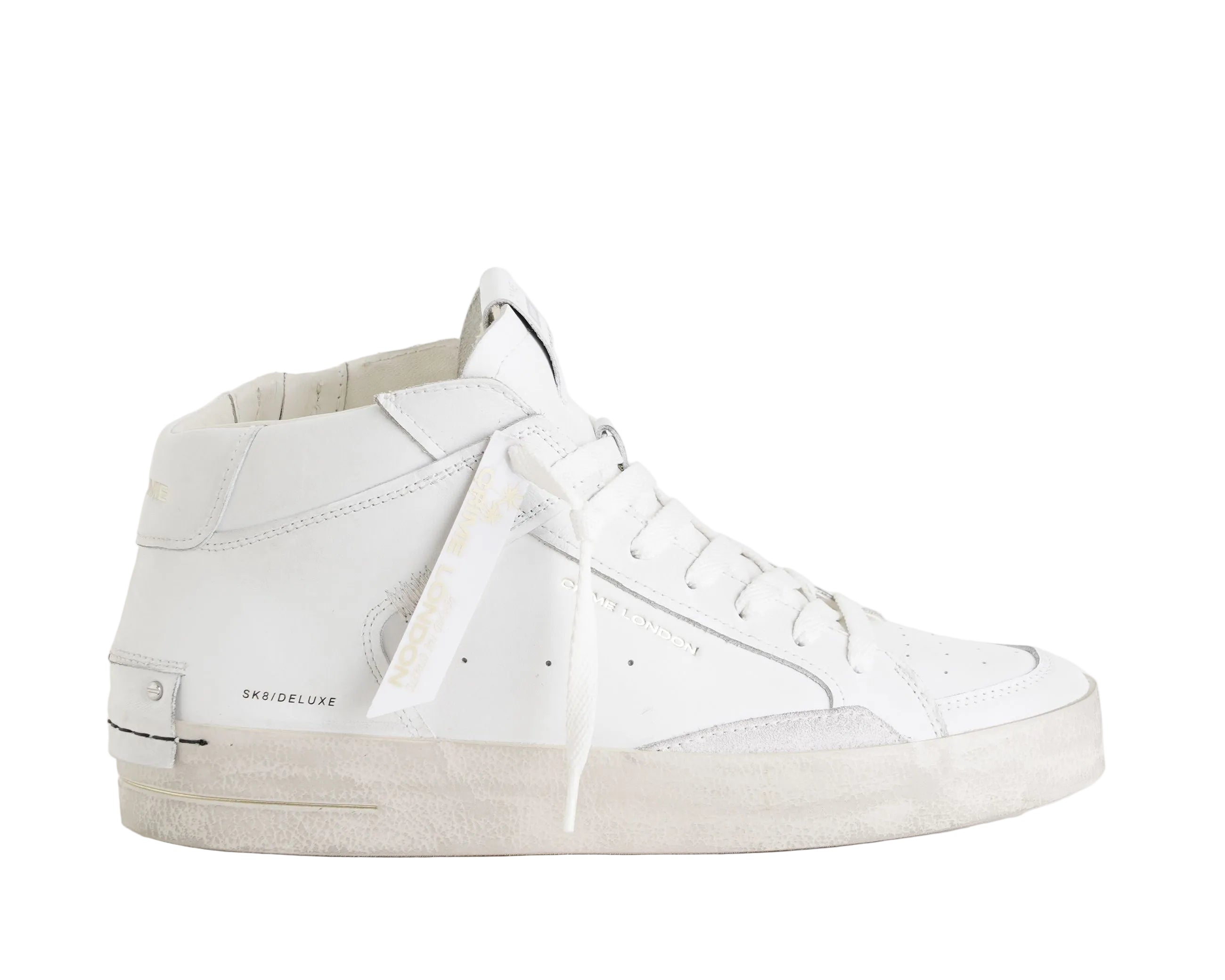 Sneakers alta Crime London 17150PP6 White Uomo
