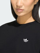 Felpa Adidas Essentials Crew Long Fleece OS KT2275 Black