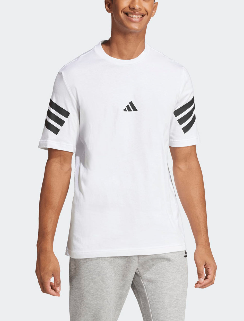 T-Shirt ADIDAS Fi 3S Reg JD4880 Bianco Uomo