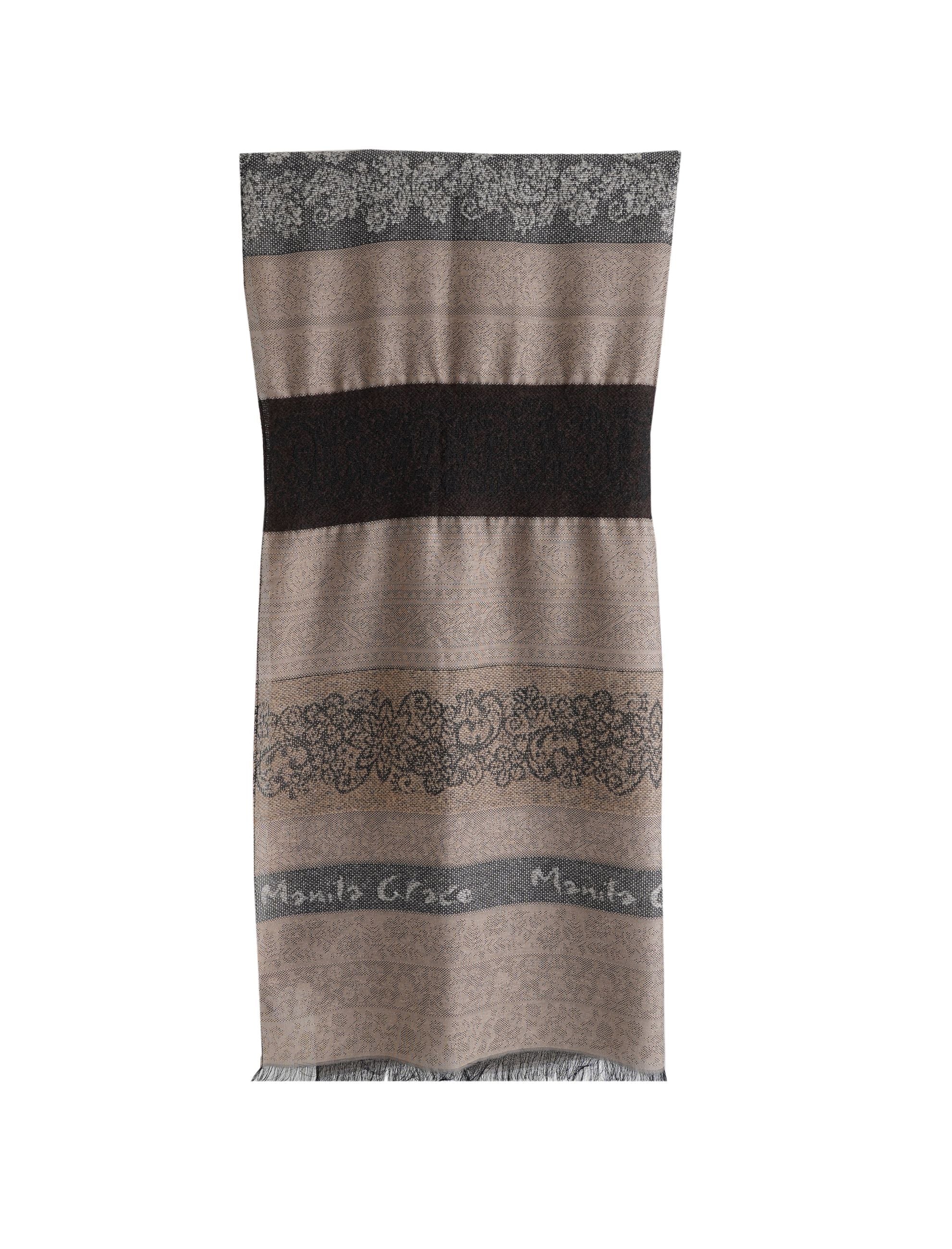 Sciarpa a righe jacquard MANILA GRACE F608PJ Multicolor