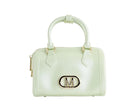 Borsa a bauletto Marc Ellis Flat Estrella M Donna Soft Green Light Gold - Vista frontale