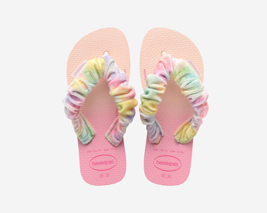 Sandalo Mare Havaianas Kids Fluffy 4149941 Ballet Rose (00076)