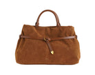 Borsa a mano NALÌ ARBS0043 NOCCIOLA - clip magnetica, tracolla rimovibile, donna
