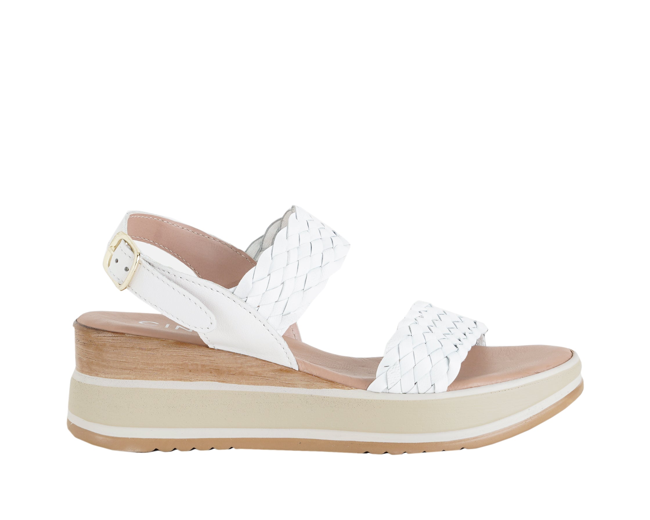 Sandalo con zeppa Donna