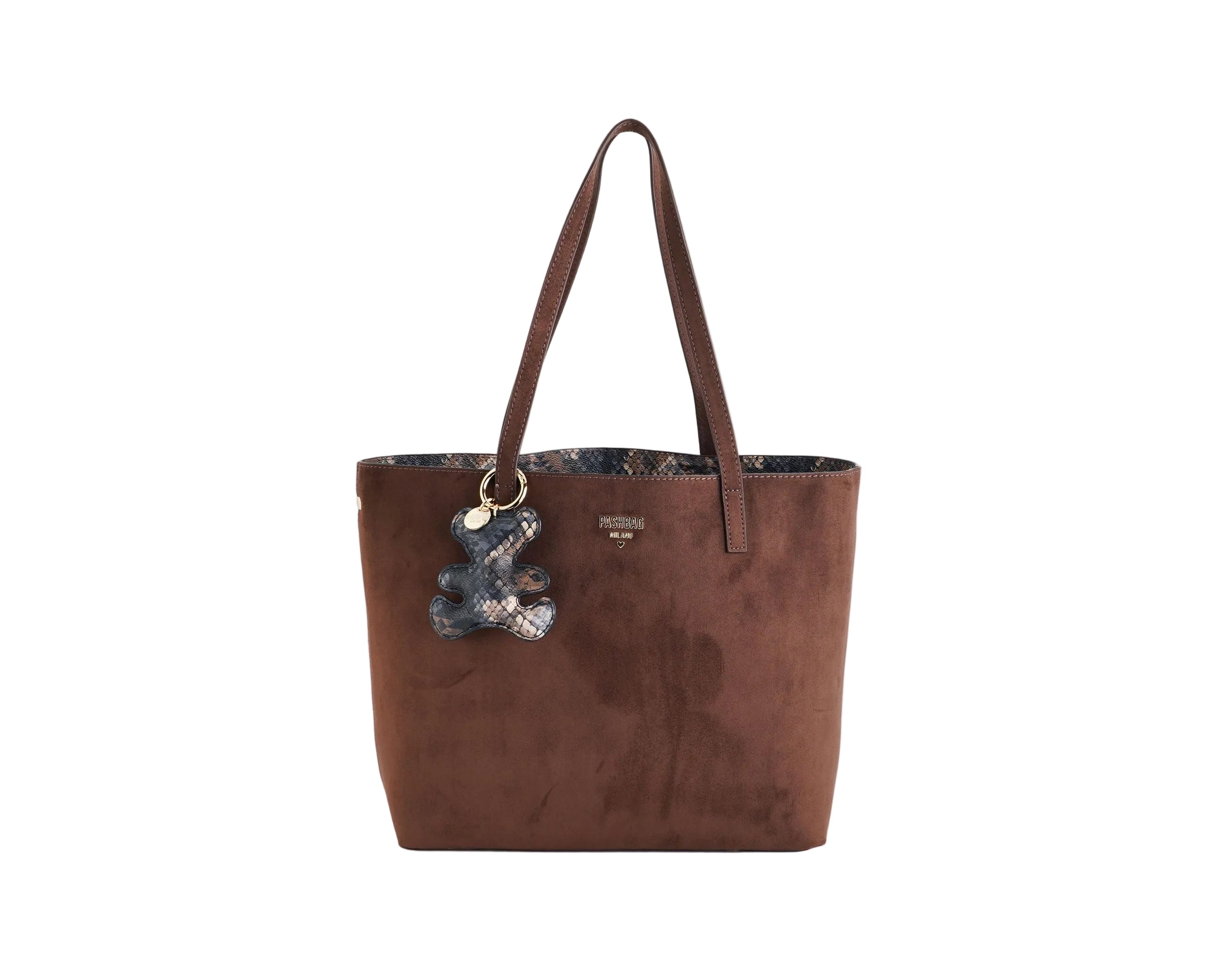 Shopping bag Pashbag Kate 20236-VEN-W6B-P Marrone Donna
