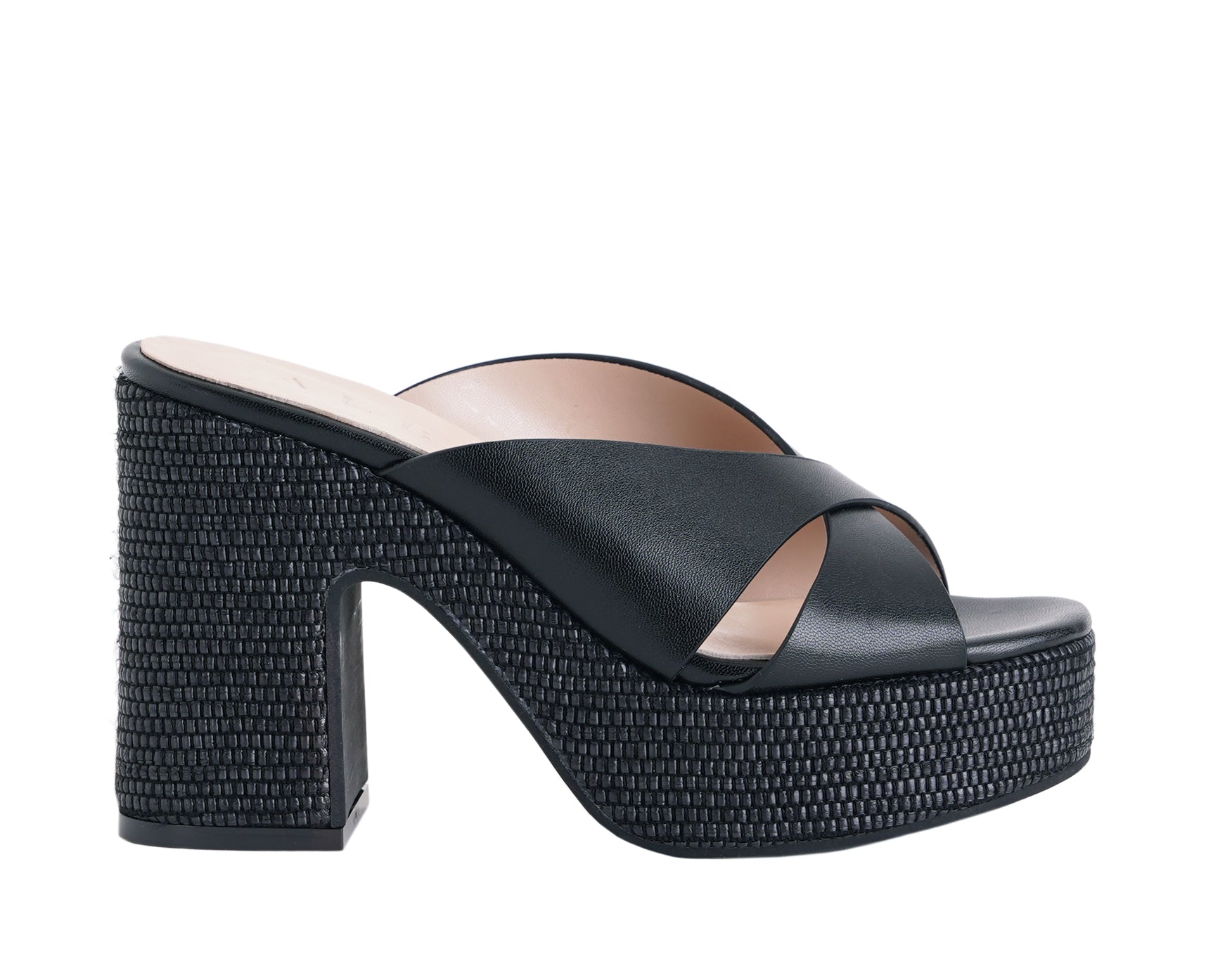 Sandalo con zeppa Donna