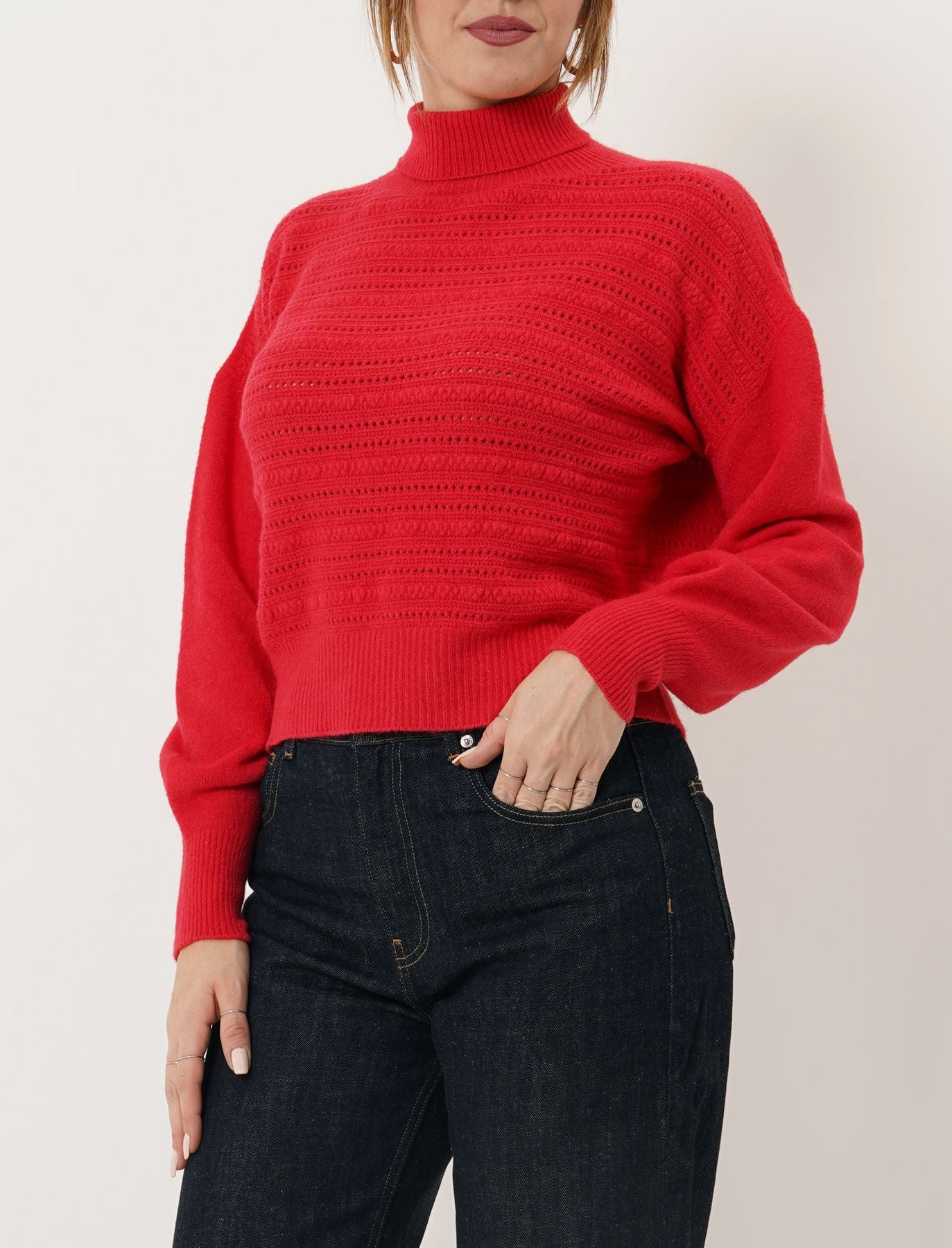 Maglia traforata Donna