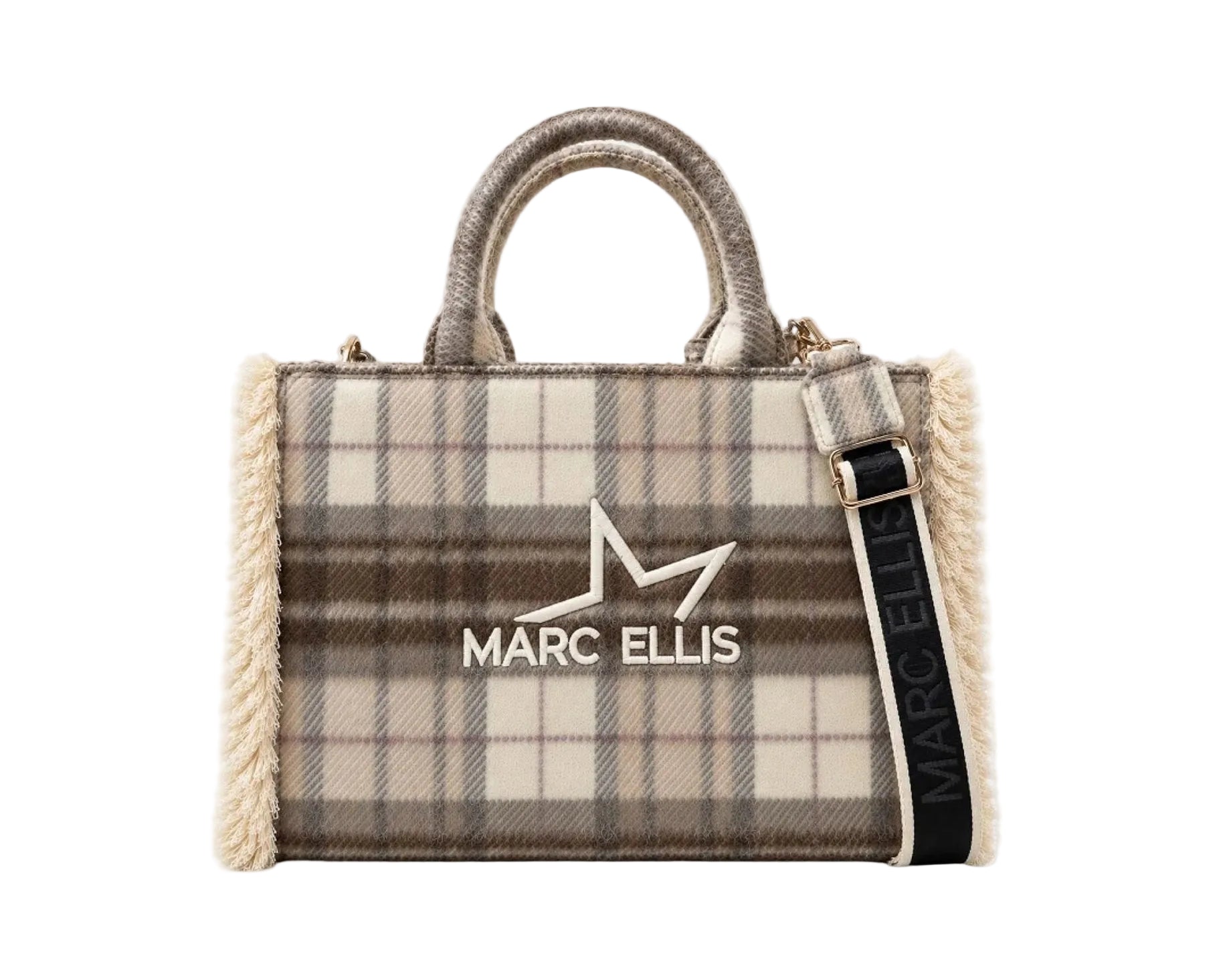 Shopping Bag Marc Ellis Buby Plaid L Donna