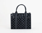 Borsa a mano Marc Ellis Flat Plot Donna Black Light Gold - Vista posteriore