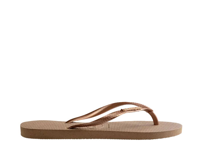 Sandalo mare Havaianas Slim Logo Metallic 4119875 Donna