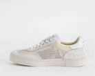 Sneakers Victoria Berlin 1126231 Beige Donna – vista laterale, tomaia in mesh e camoscio