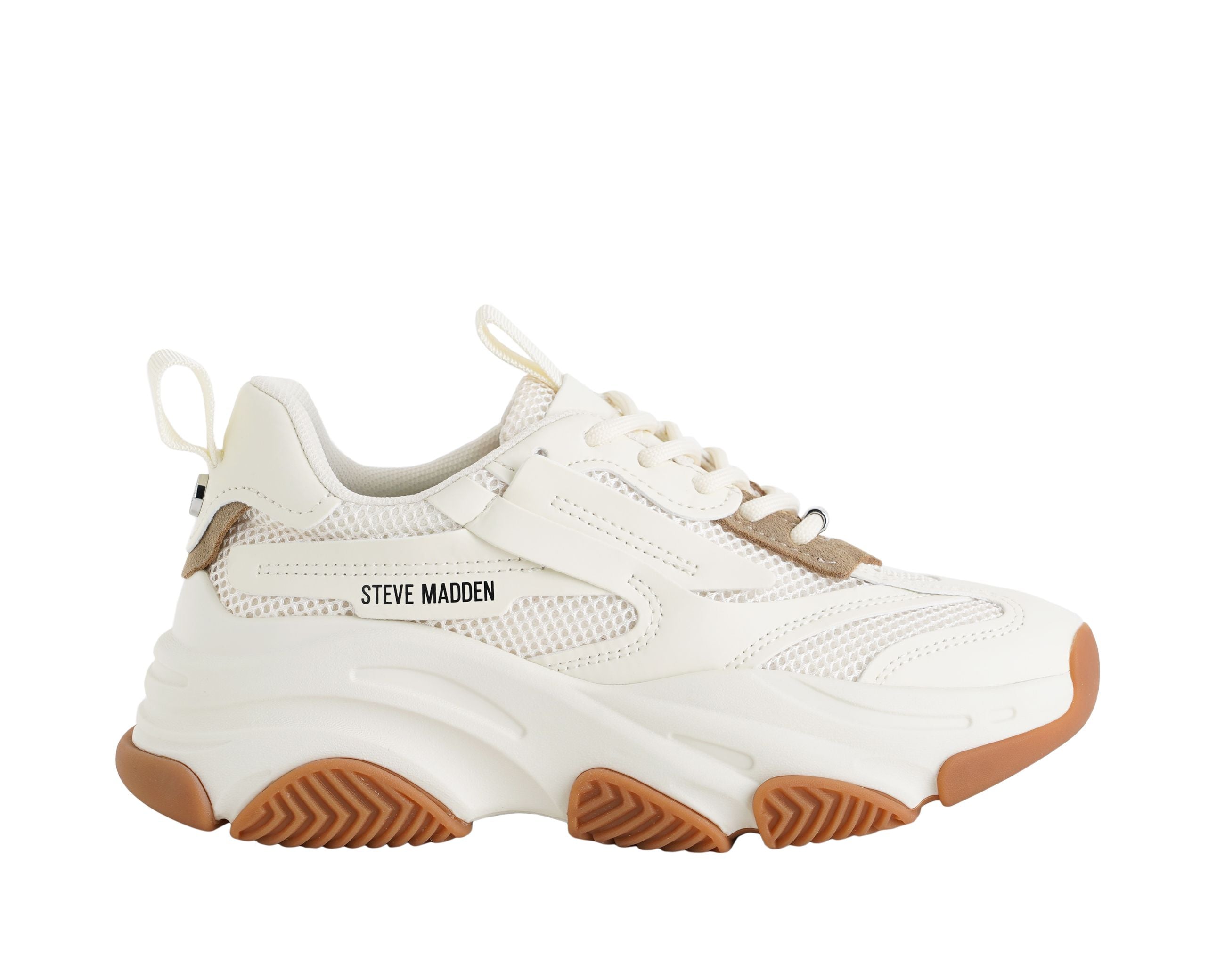 Sneakers Steve Madden Possession white/gum Donna