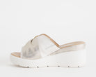 Sandalo con zeppa MELLUSO 019275 Bianco