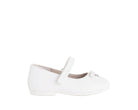 Ballerina 41727 MAYORAL bambina poliuretanica colore Bianco con fiocco