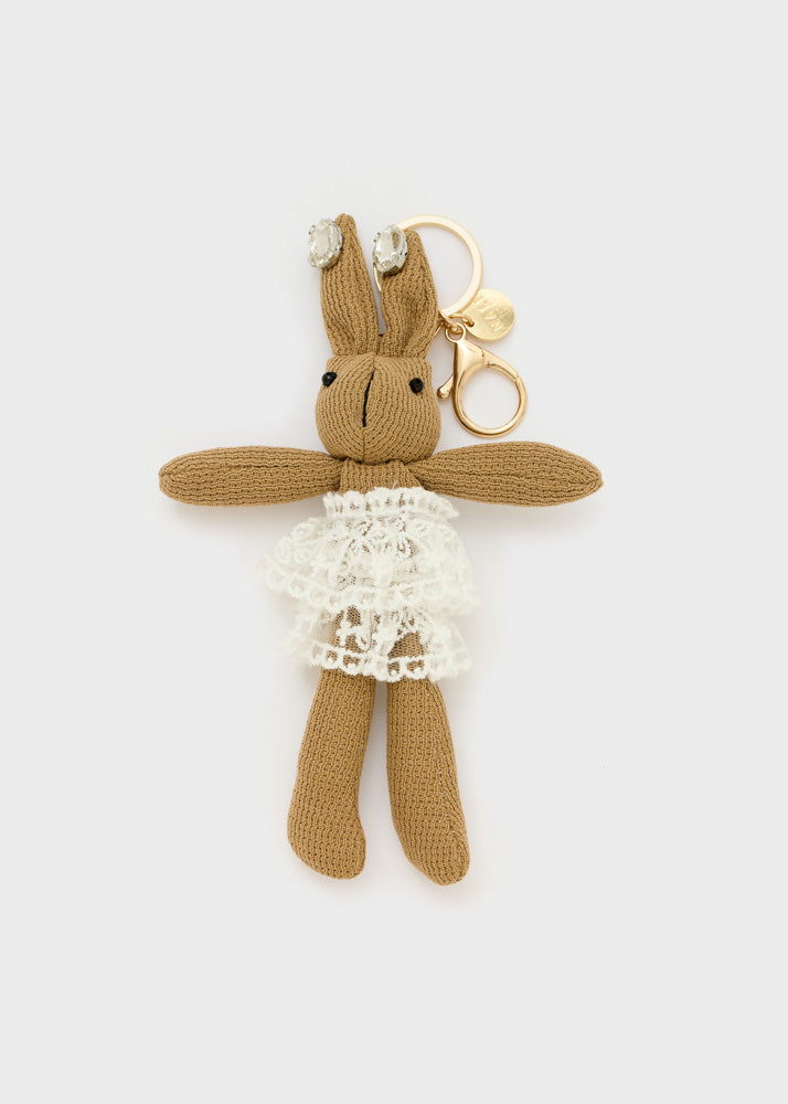 Portachiavi Nalì Charms Bunny EMPT0056 Off White Donna