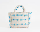 Borsa a mano Marc Ellis Buby S Indy 26 Donna Variant 06 – vista posteriore, retro in cotone intrecciato con patch logata
