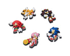 Jibbitz Crocs Sonic the Hedgehog set da 5 pezzi multicolore - Accessori scarpe Crocs unisex