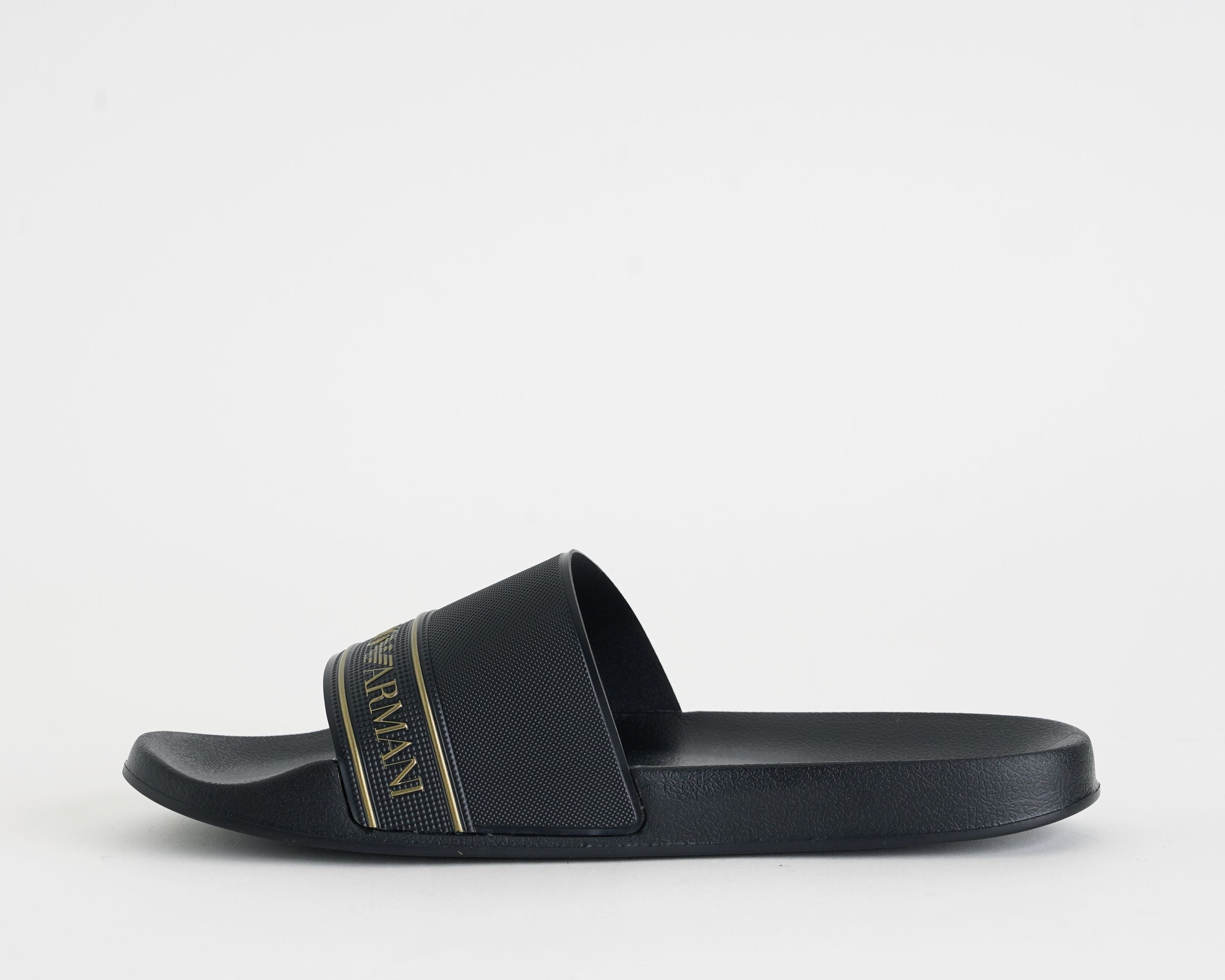 Sliders EA7 7X000110AF15128 Full Black/Gold (MC139) Unisex – EA7
