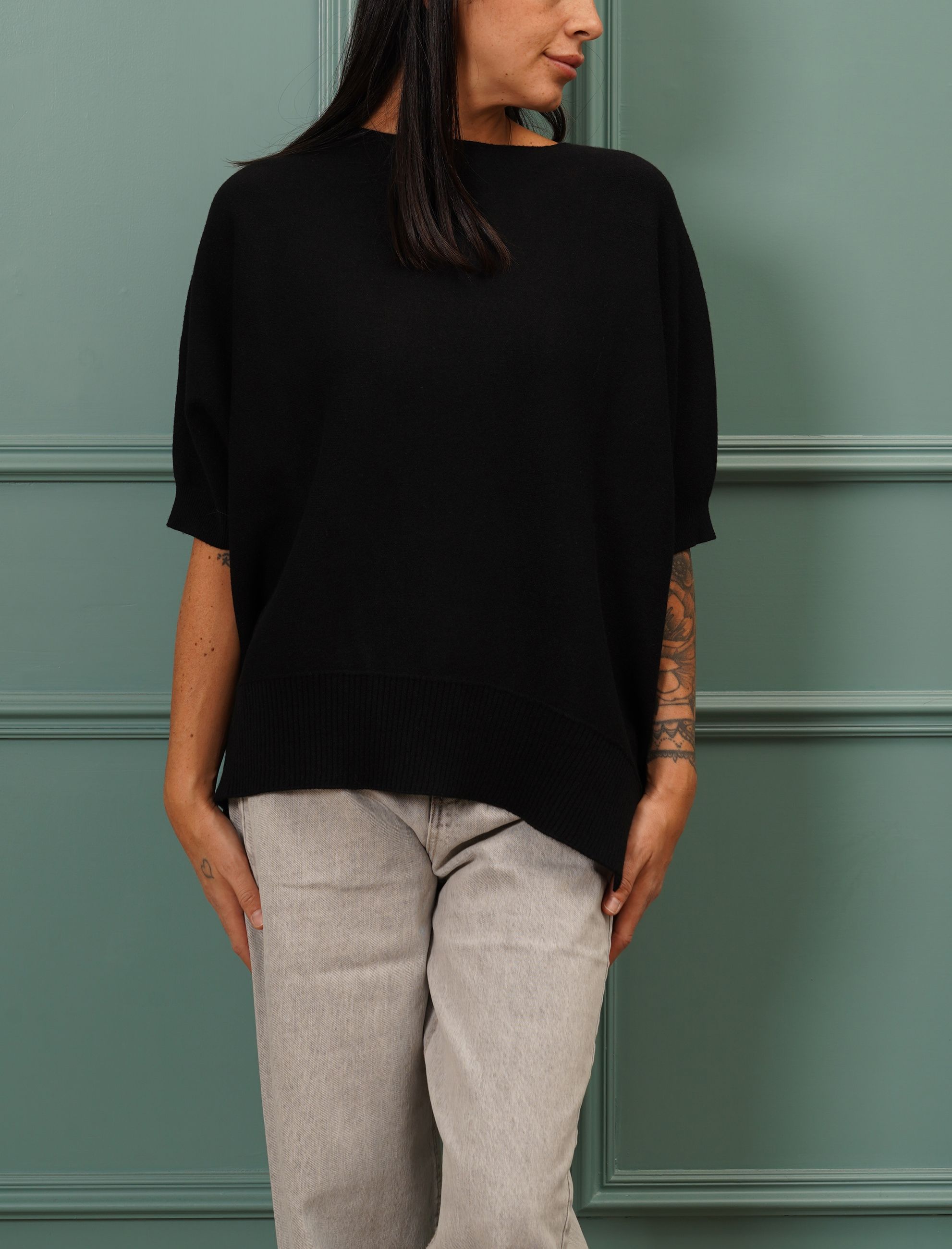 Maglia manica a tre quarti BB GLAMOUR JN1038 Donna