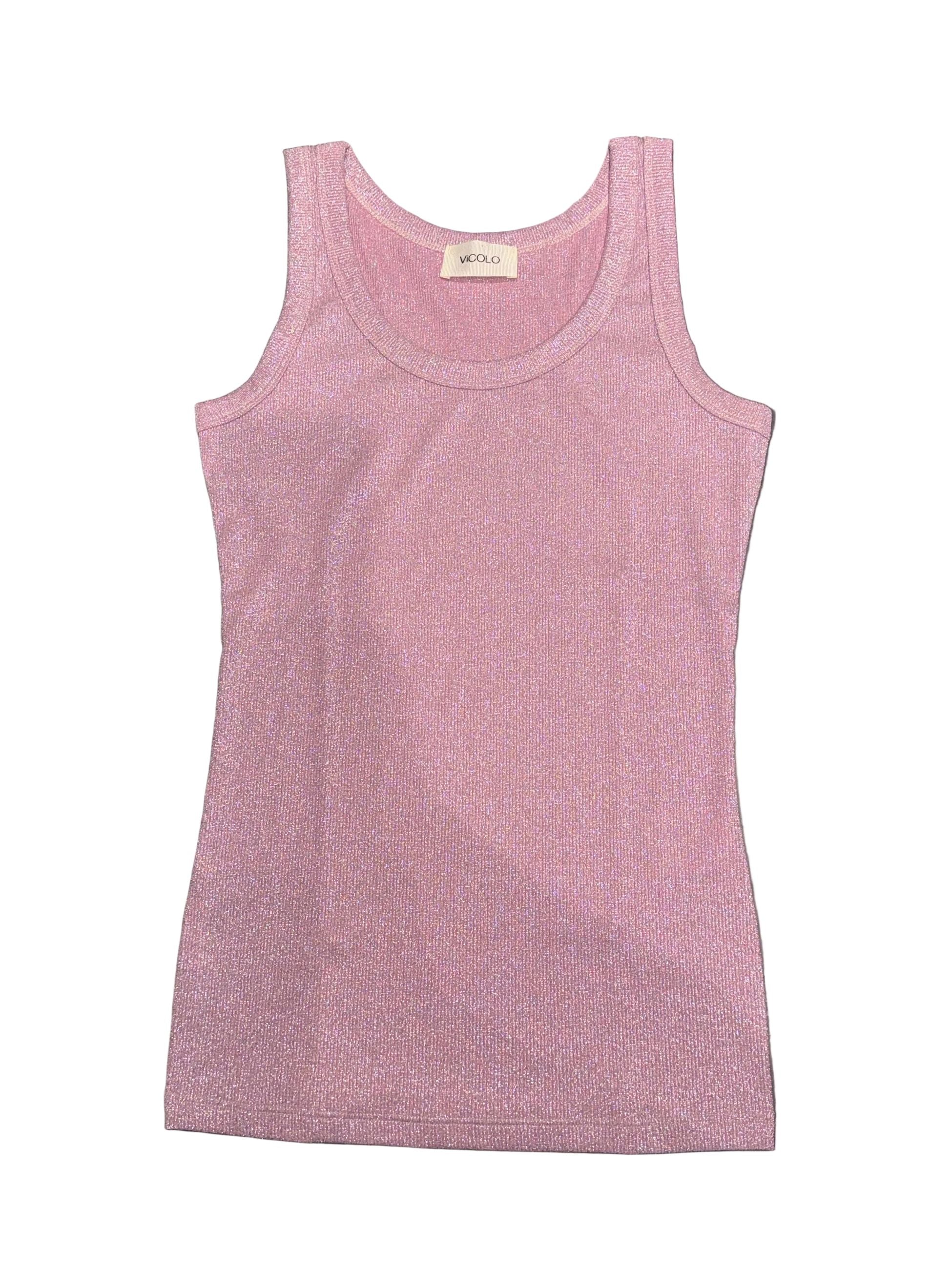 Canotta lurex Vicolo UAB0076 Donna