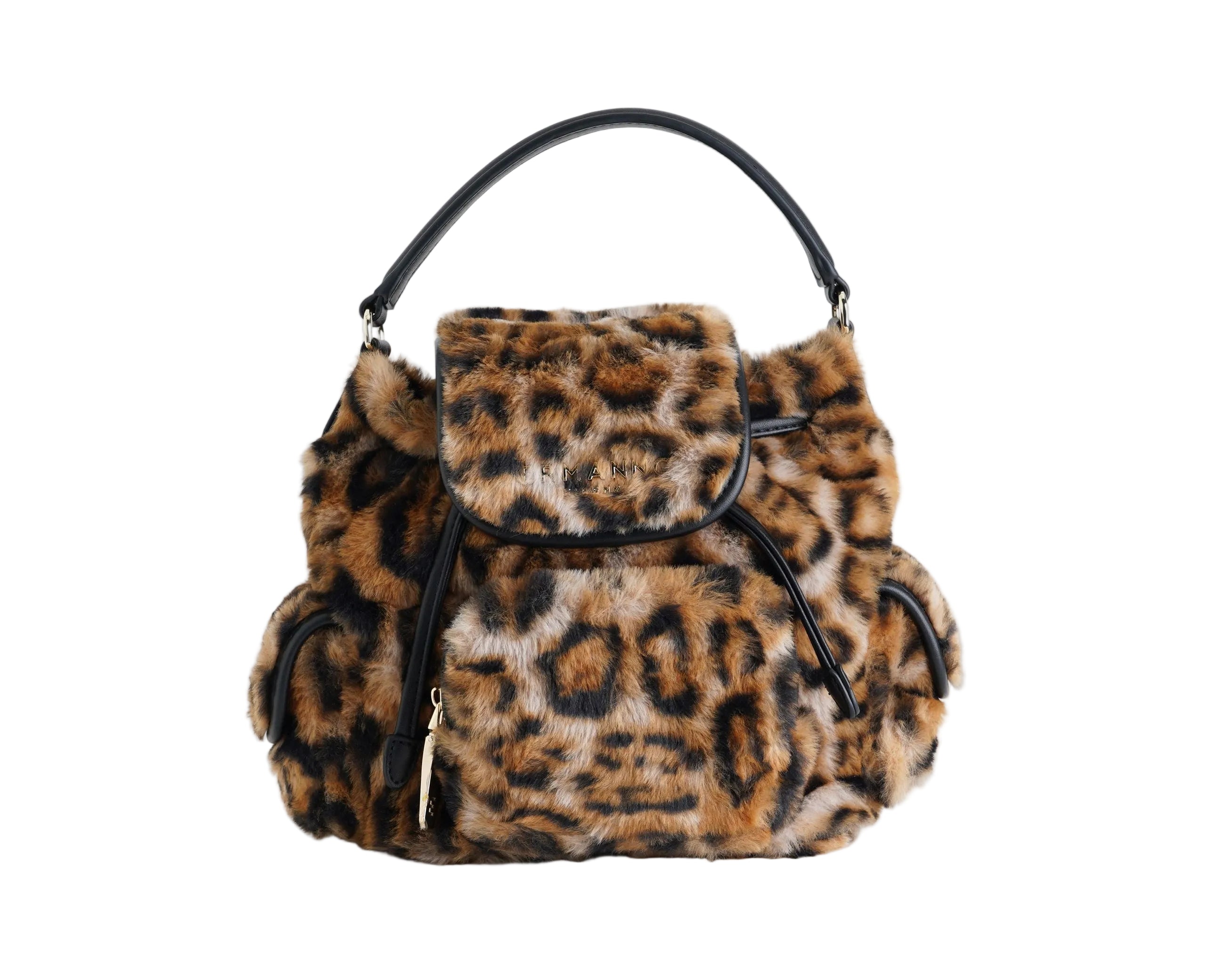 Zaino Ermanno Firenze 12402213 Brianna Leopard Donna