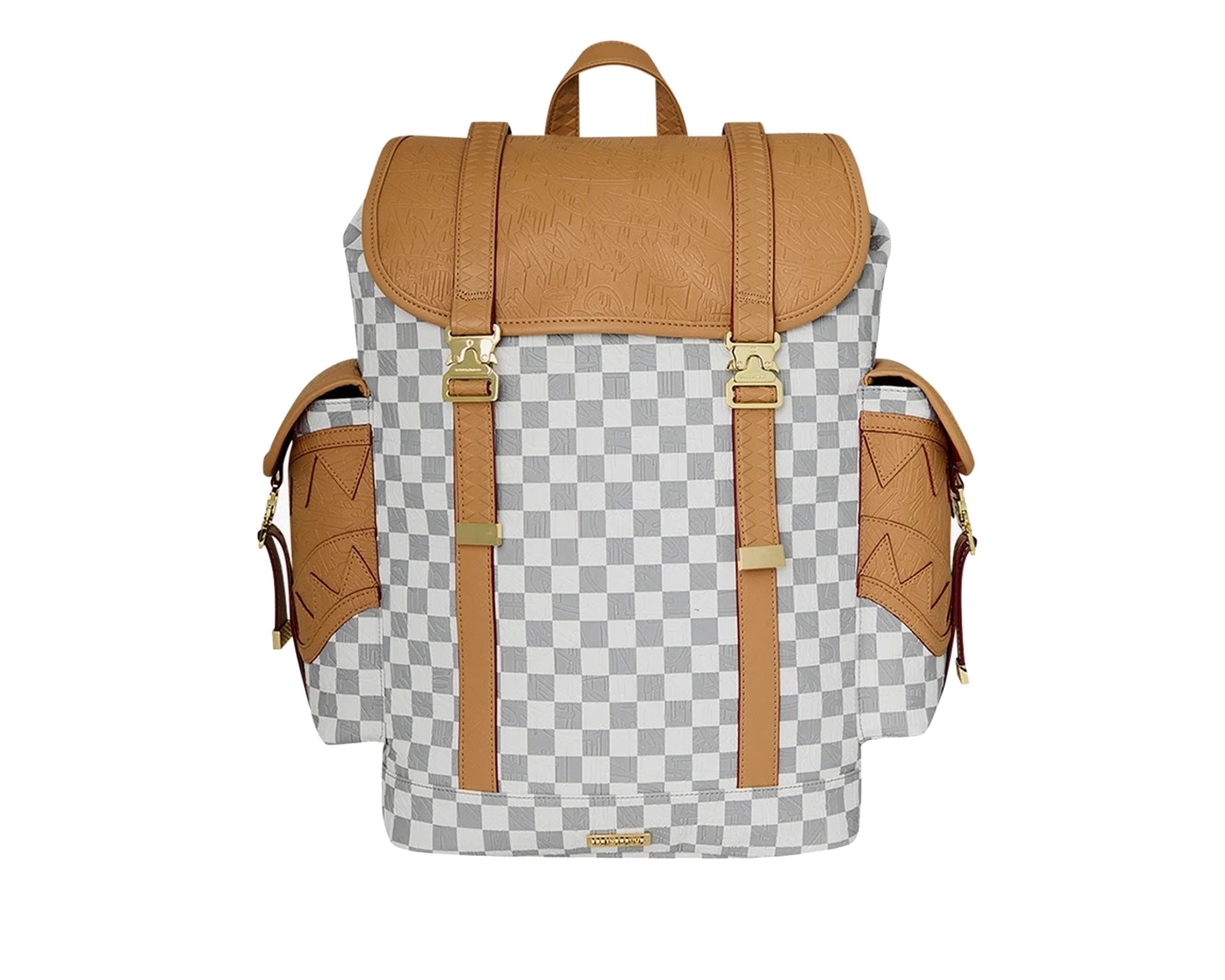 Zaino Sprayground Embossed Cream Check Monte Carlo 910B9397NSZ Unisex