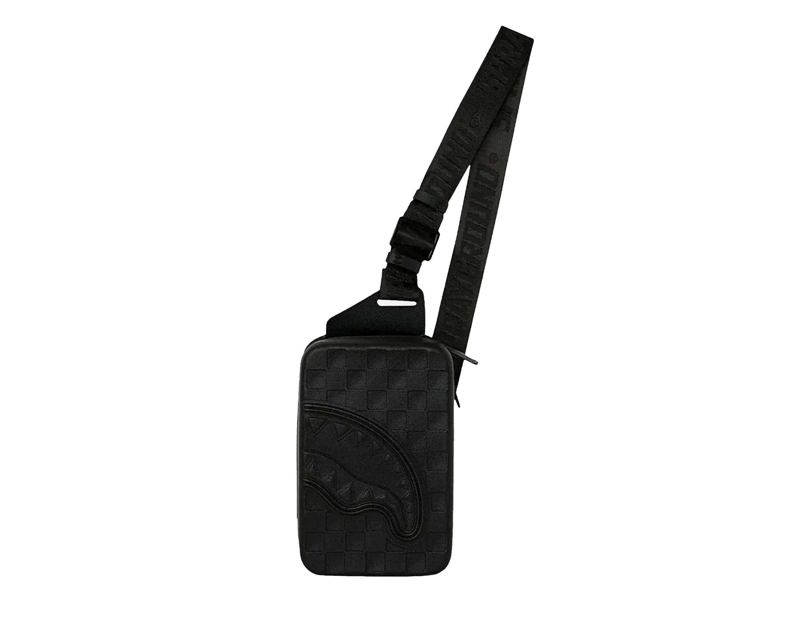Zaino monospalla Sprayground Raised Check Hard Shell Sling 910B9557NSZ