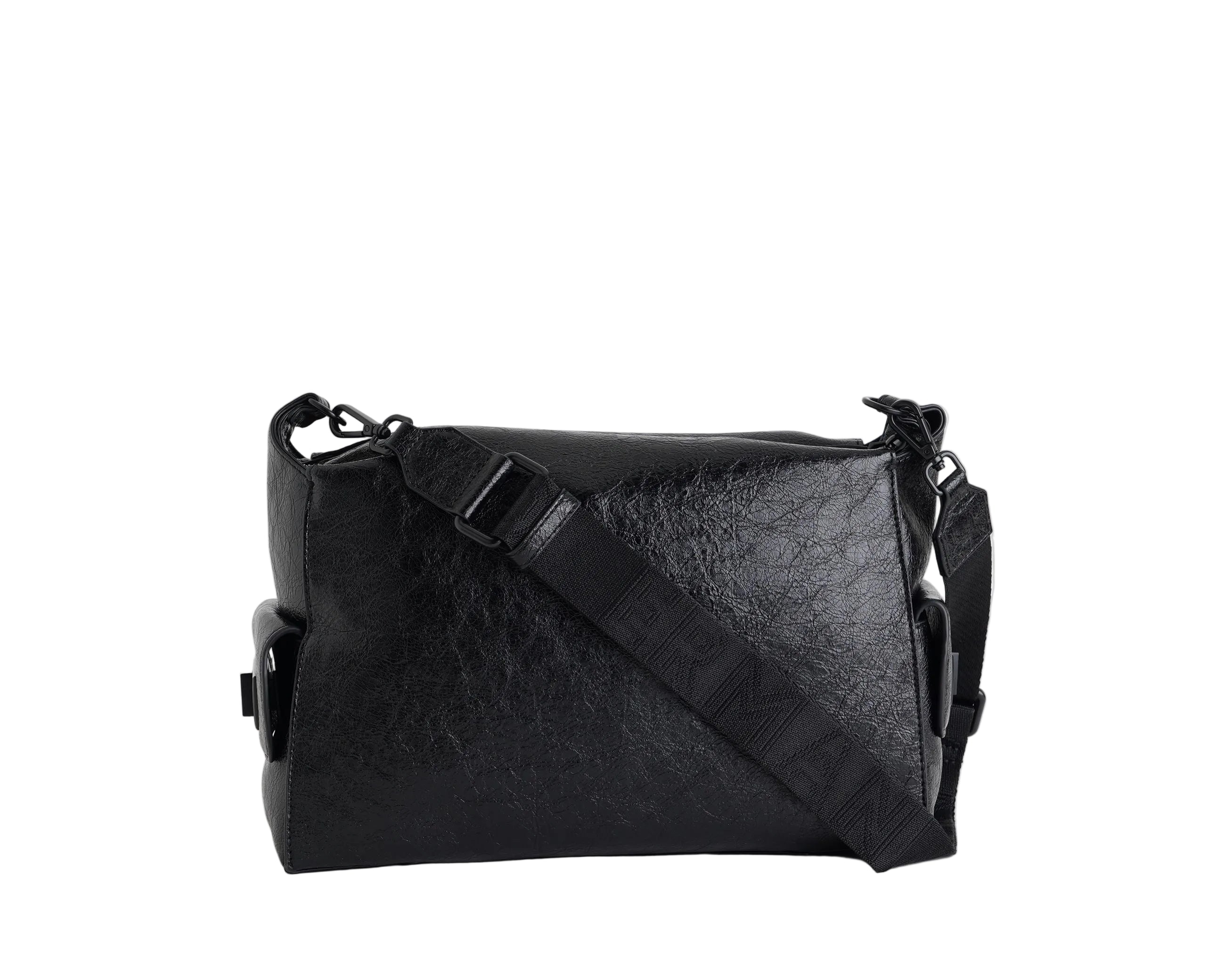 Borsa Hobo Small Ermanno Firenze Belinda Lux 12402263 Nero Donna