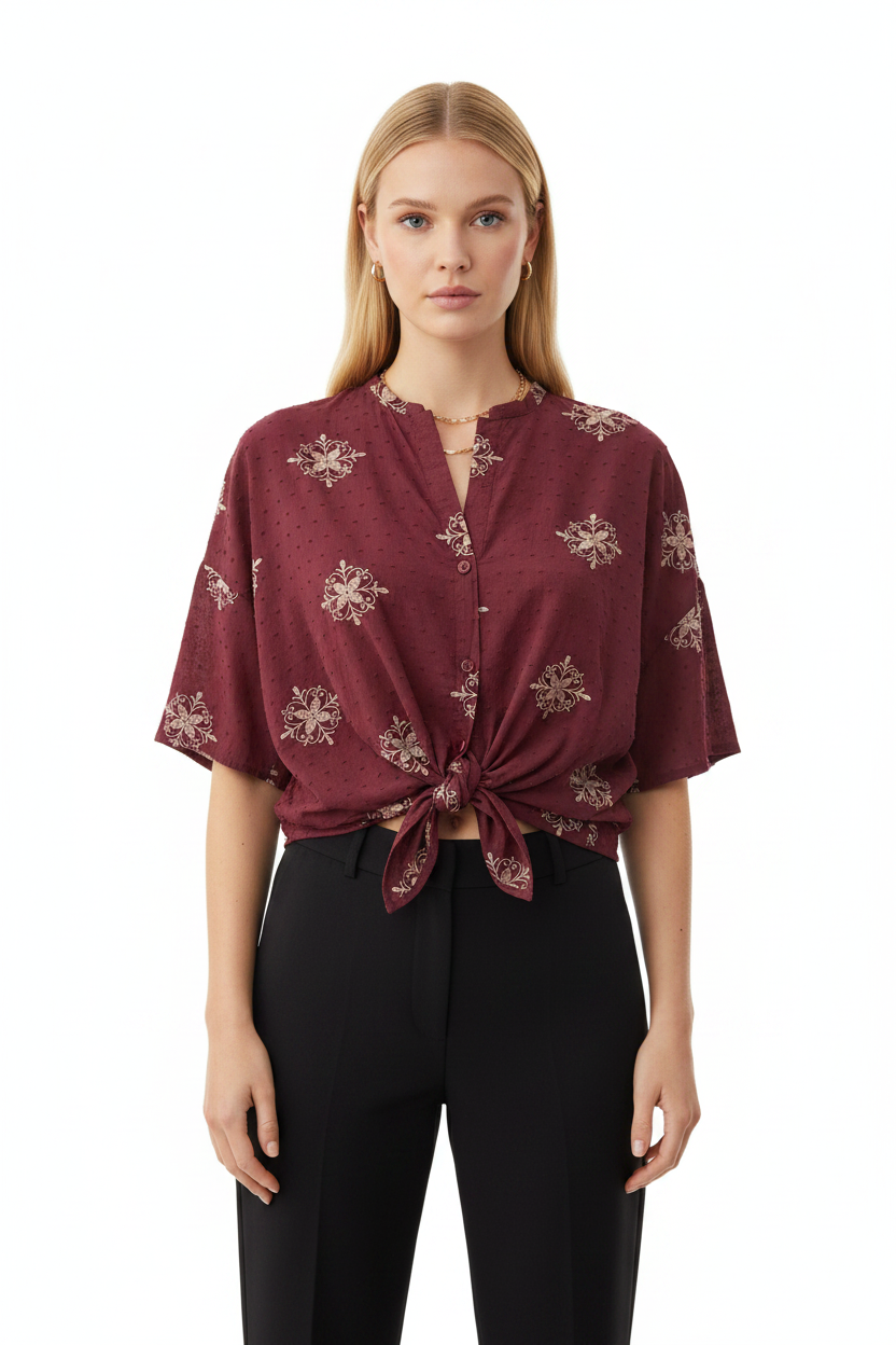 Blusa Vicolo TAB2814 India Donna