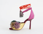 EXÈ JENNIFER-725 Sandalo con strass colore Giallo (Yellow/Multi)
