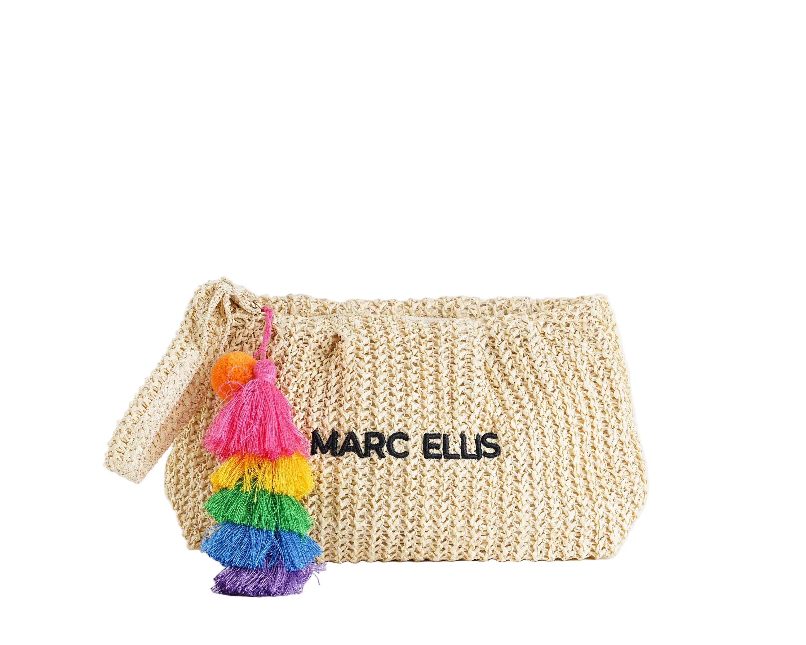 Clutch Marc Ellis Buby S. Claire C Natural - Vista Frontale
