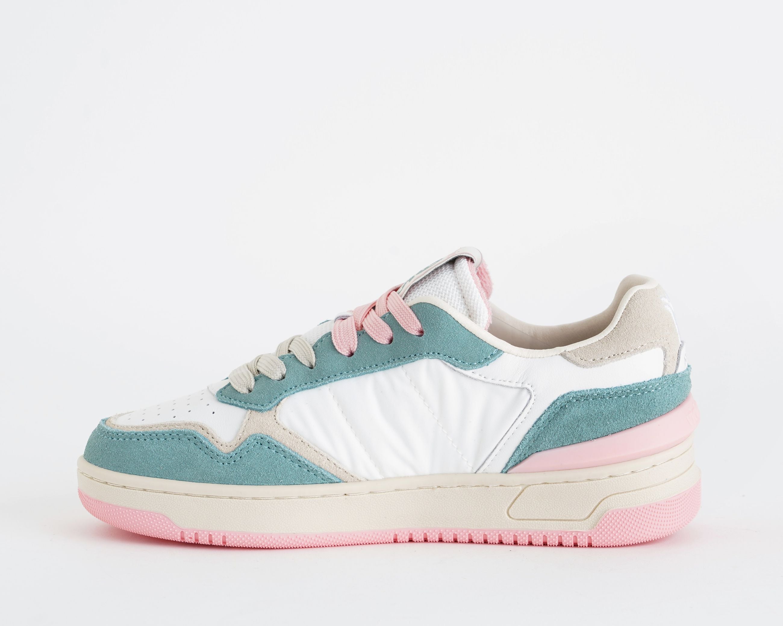 Sneakers Victoria C80 Urban 8800128 Jade Donna – pelle e nylon, logo anni '80, suola bicolore