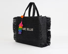 Borsa a mano Marc Ellis Buby S.Claire L Donna – vista laterale, profilo con struttura rigida e finiture logate
black