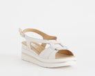 Sandalo con zeppa MELLUSO 019238Q Bianco