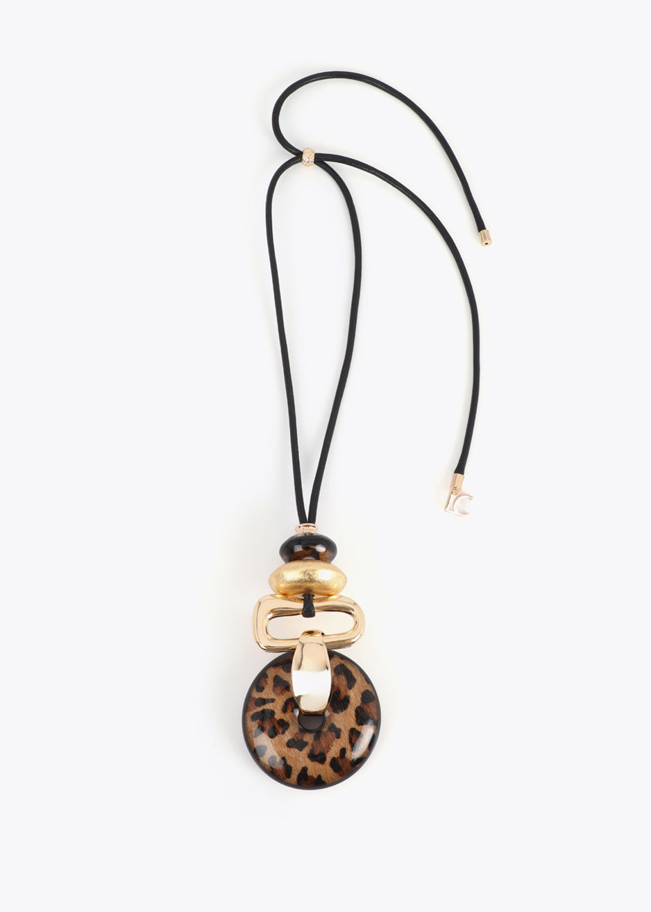Collana lunga con pendente Lola Casademunt LS2603030 Animaler/Oro Donna