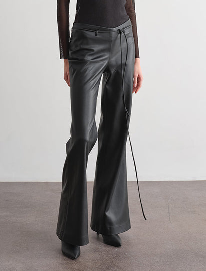 Pantalone a zampa JIJIL JPI25PA127.0EP0031 Nero Donna