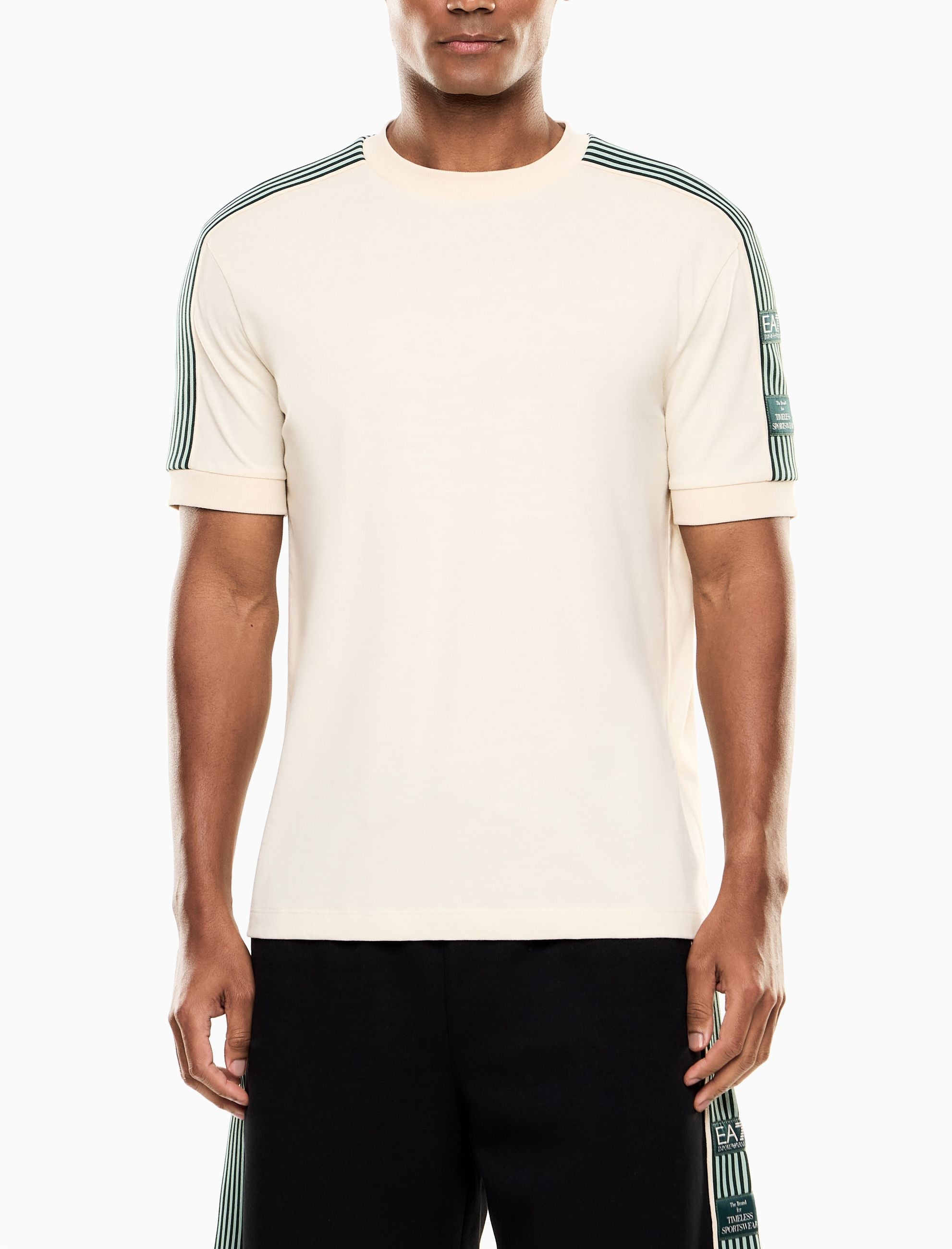 7M001507AF16548 EA7 T-shirt uomo Logo Series colore Fog