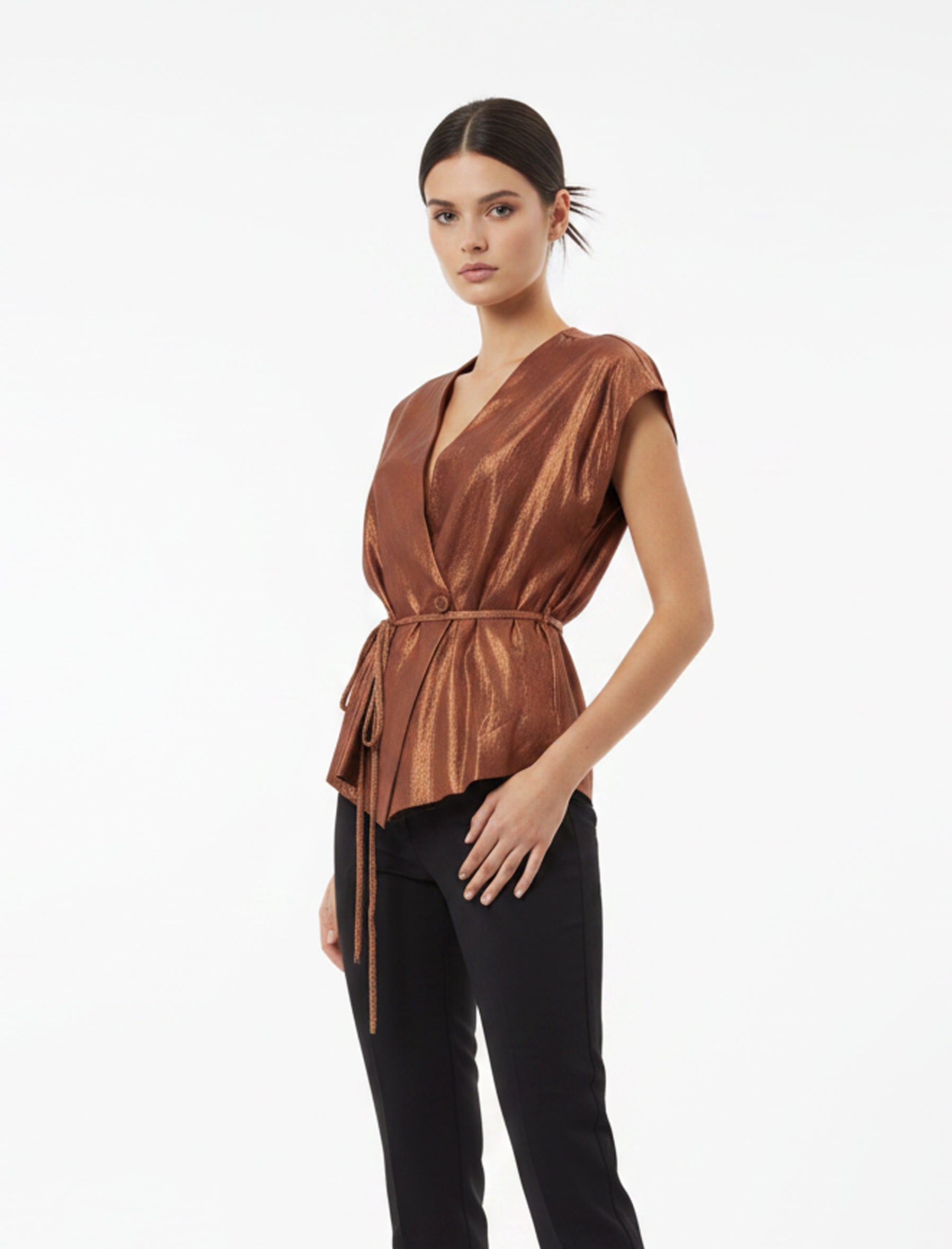 Kimono Aggel SS62105KF Mocca