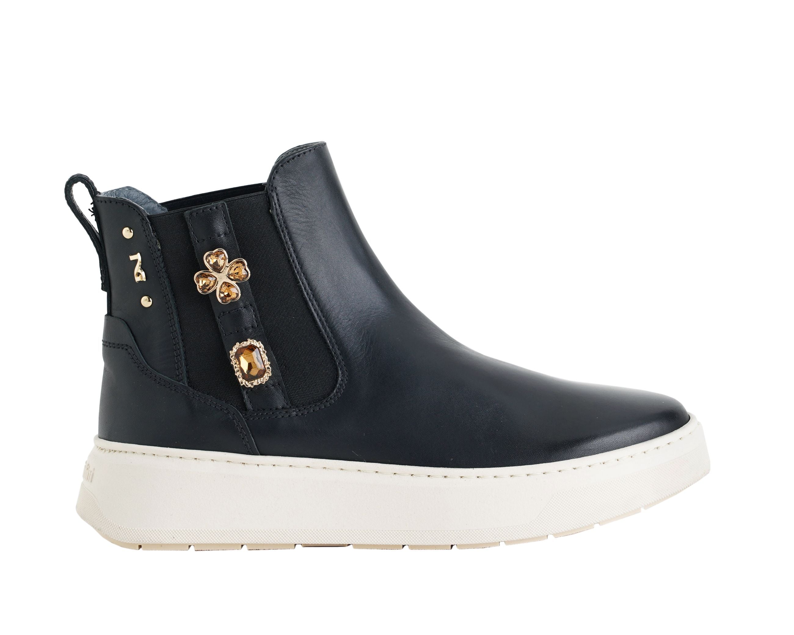 Stivaletti chelsea NERO GIARDINI I514173D Donna