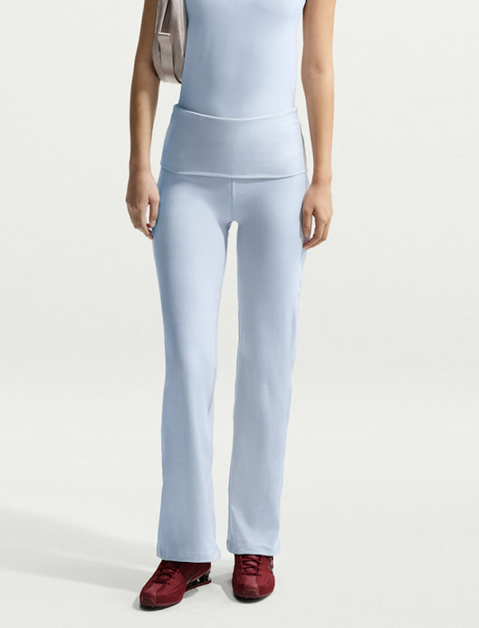 Pantaloni svasati Nike IO1295-407 Hydrogen Blue Donna