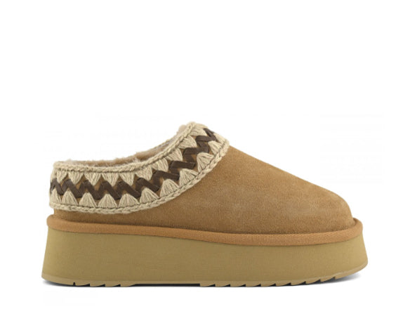 Sabot Mou Platform Clog Suede MU.FW681009A Donna