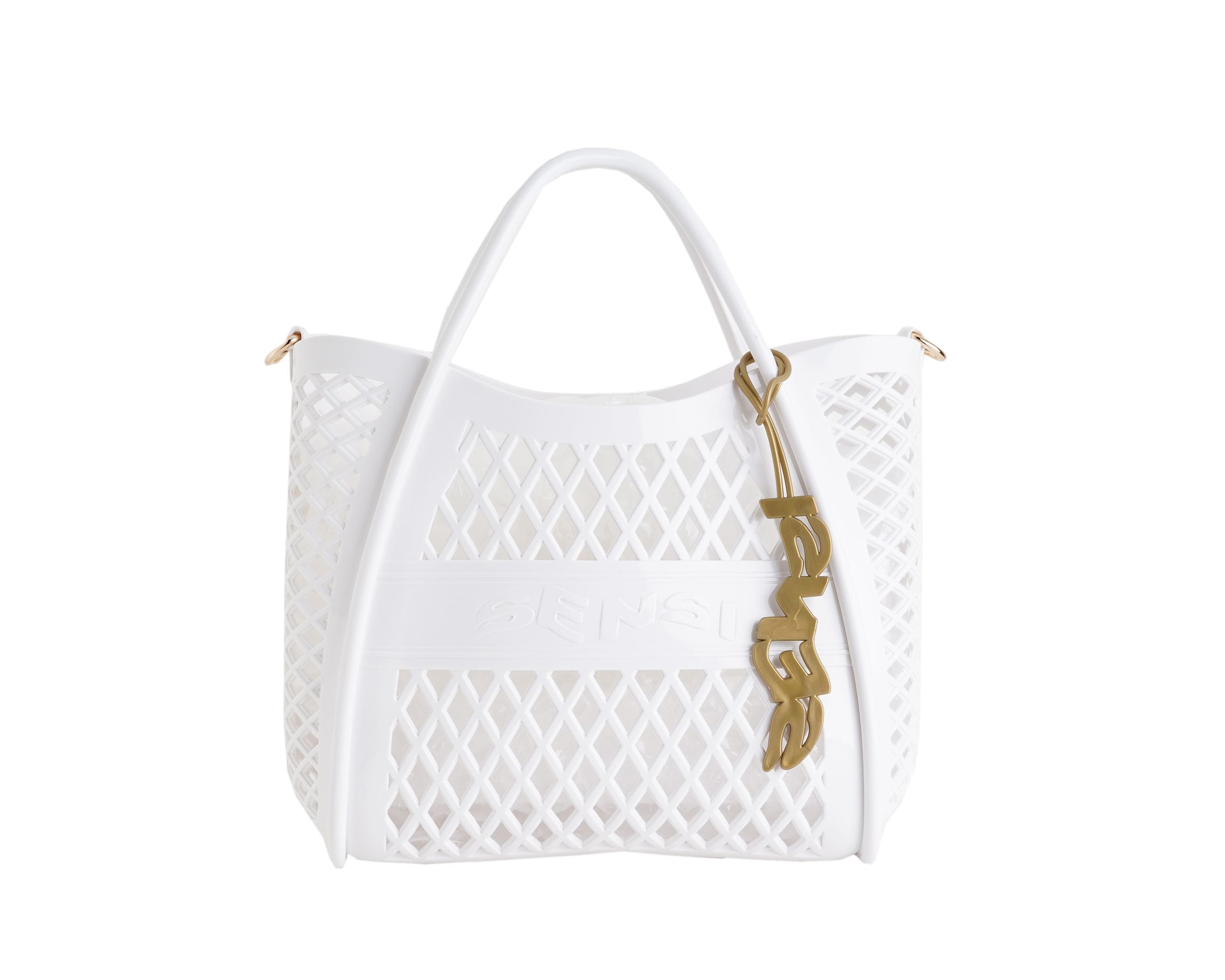 Borsa a mano Sensi 020/B Bianco