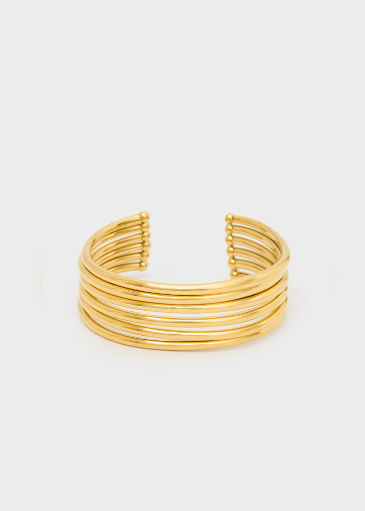 Bracciale multifilo Nalì LNBR0046 Oro Donna