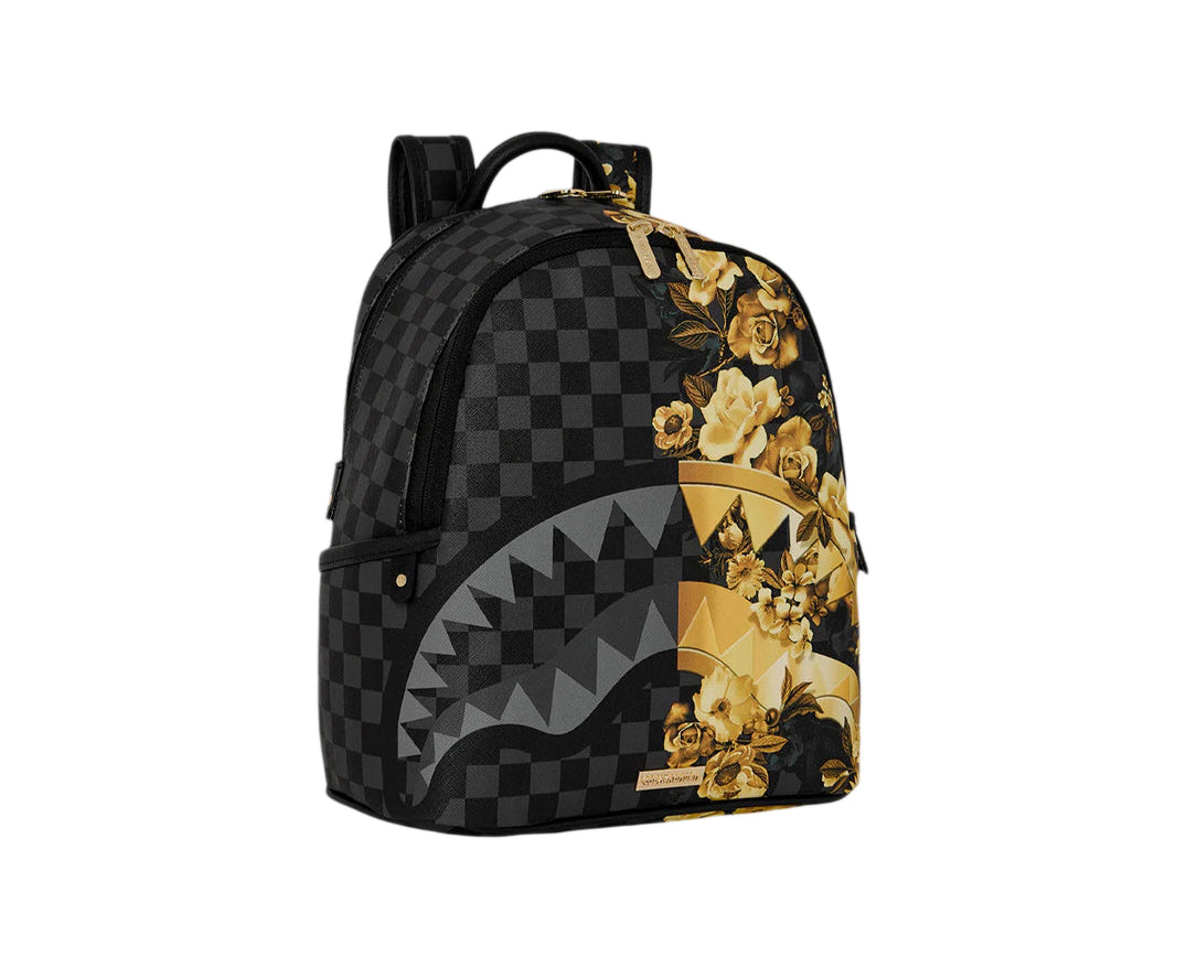 Sprayground Gold Floral Remix Savage Backpack 910B9003NSZ Multicolore