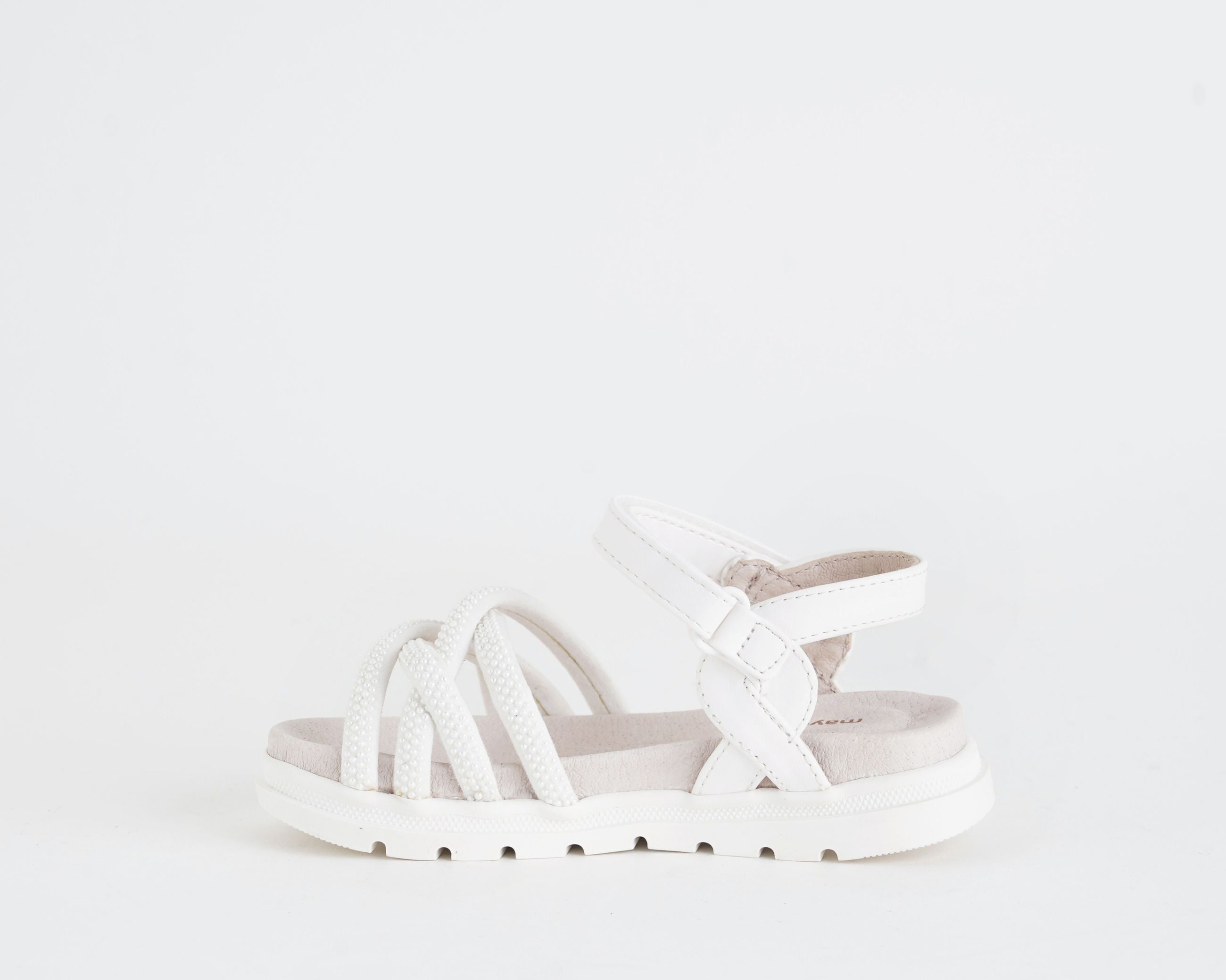 Sandalo strass 43738 MAYORAL bambina colore Bianco