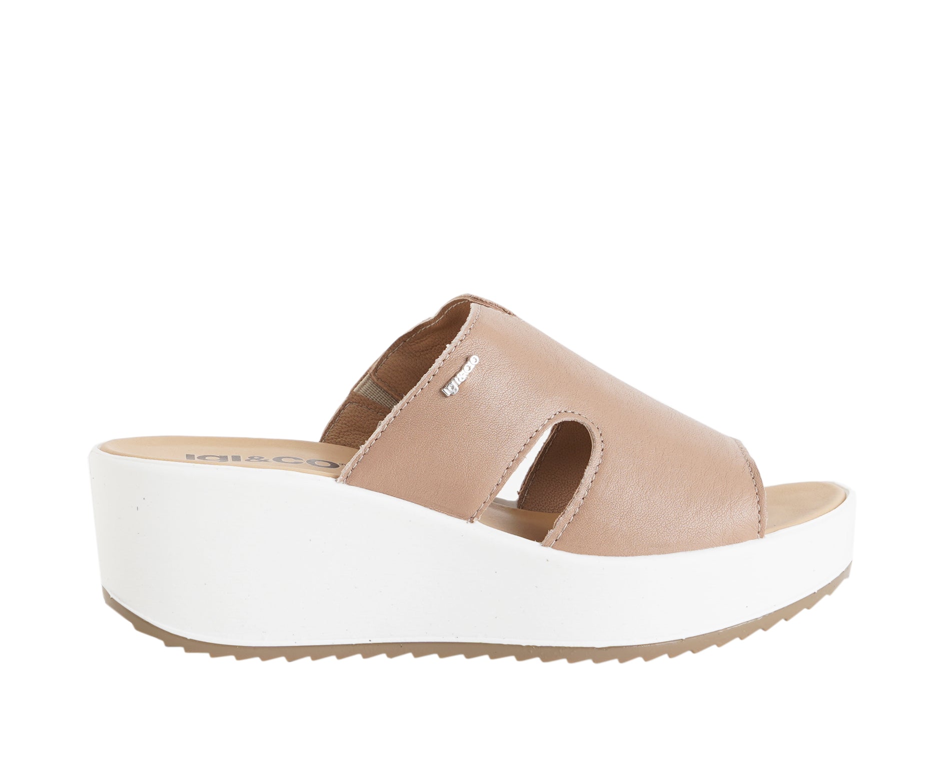 Sandalo con zeppa Donna