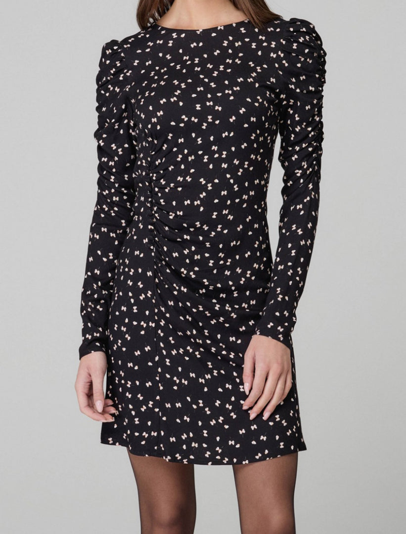 Abito corto MAR DE MARGARITAS MMABW01270 Papillon Nero Donna