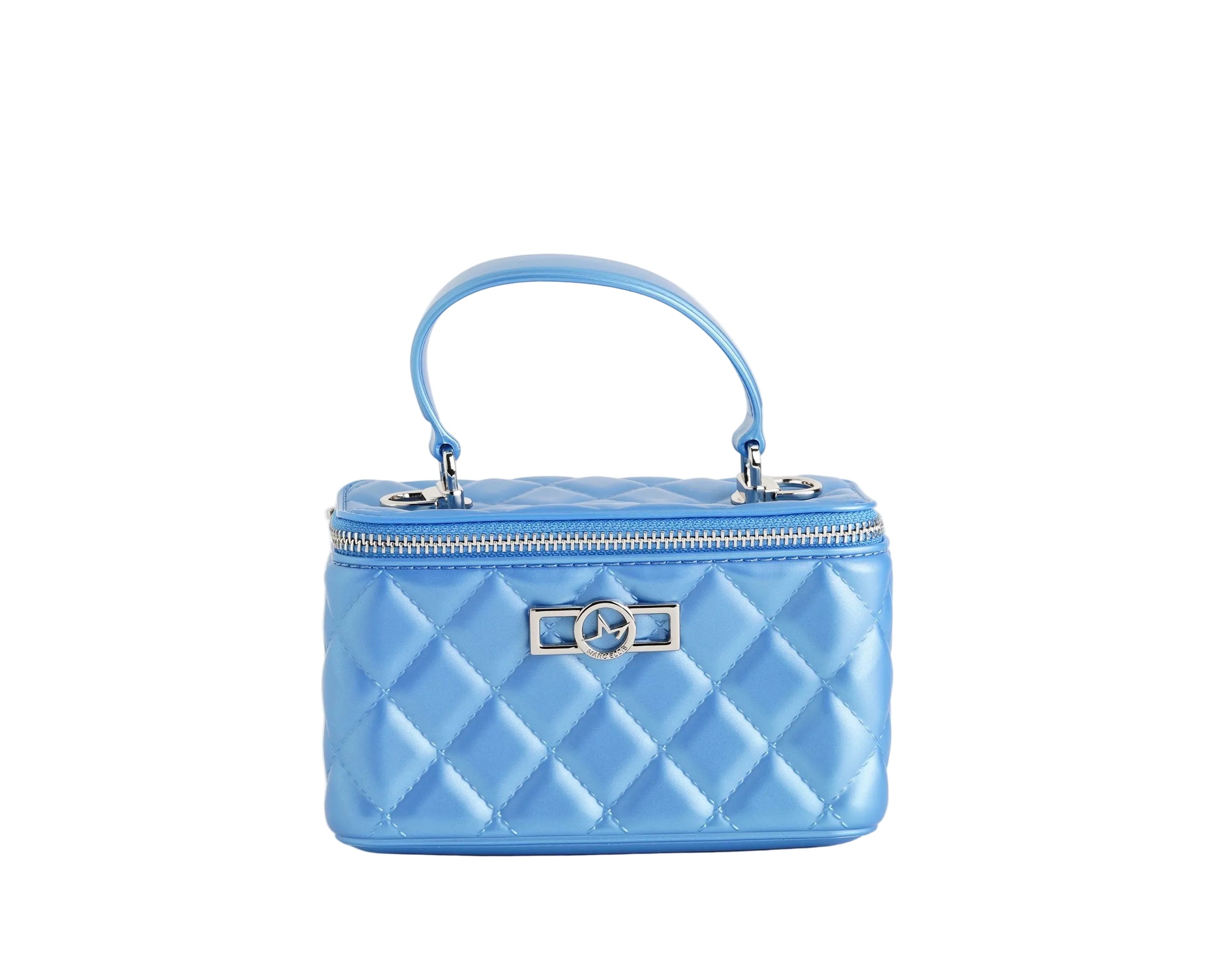 Borsa a mano Marc Ellis Flat Sunkiss Donna Sky Bloom Silver - Vista frontale