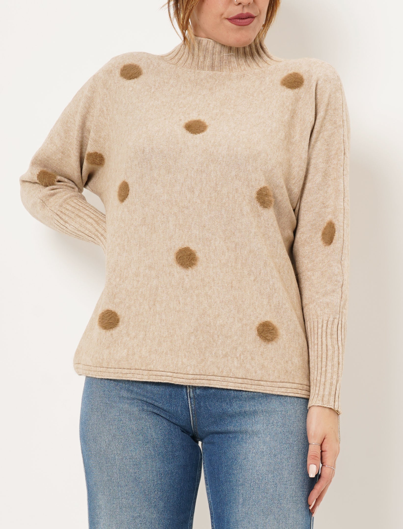 Lupetto in maglia Donna